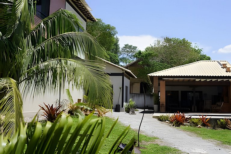 Casa rústica 3 quartos perto da praia em Itaúna, Saquarema