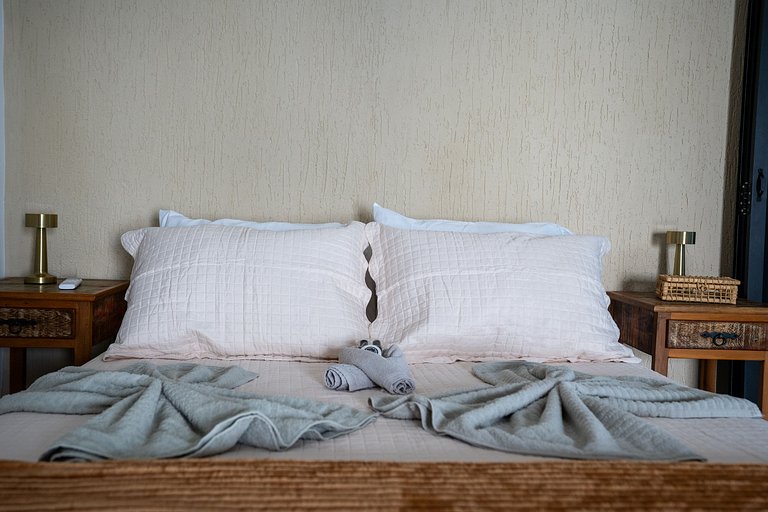 Loft Romântico Acesso à Praia Ar Condicionado Village Vilatu