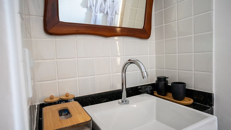 Loft 101 romântico com ar e praia em Vilatur, Saquarema