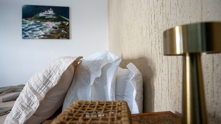 Loft Romântico Acesso à Praia Ar Condicionado