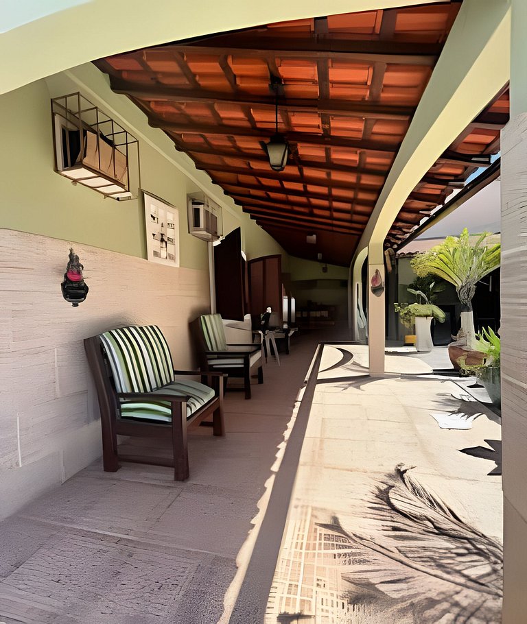 Casa Ampla Central Perto do Mar e da Lagoa