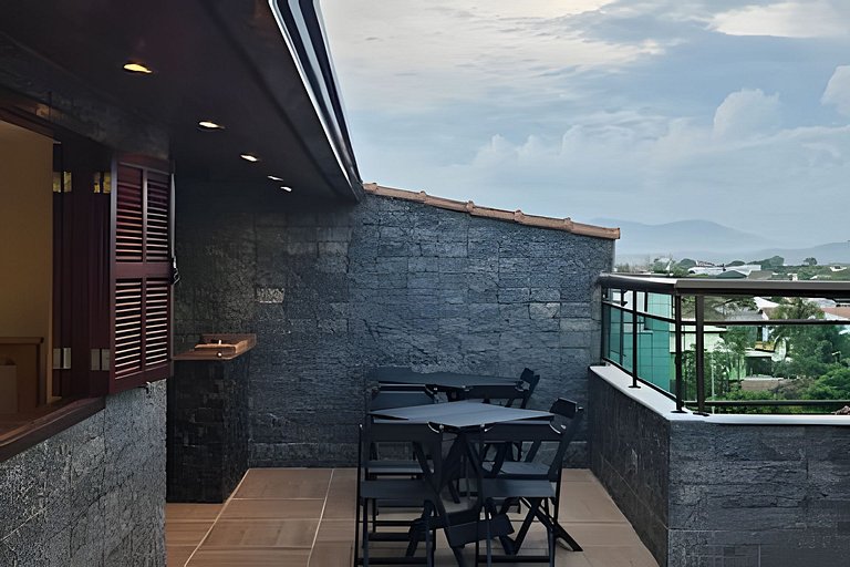 Cobertura duplex 307 para 10 hóspedes em Itaúna, Saquarema