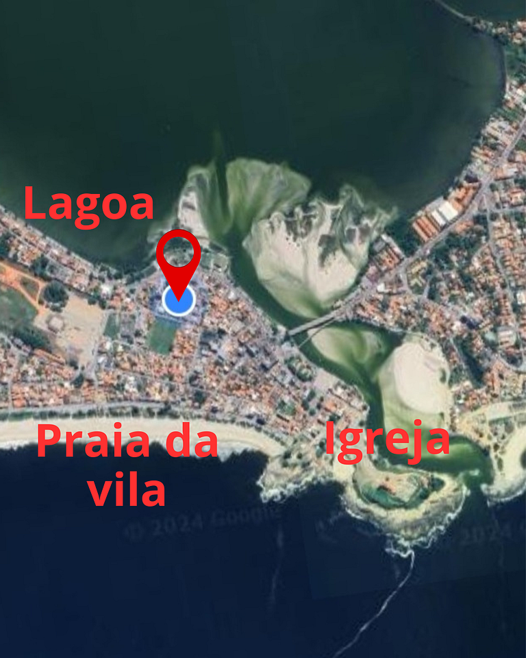 Casa ampla 6 quartos para 12 hóspedes no Centro, Saquarema