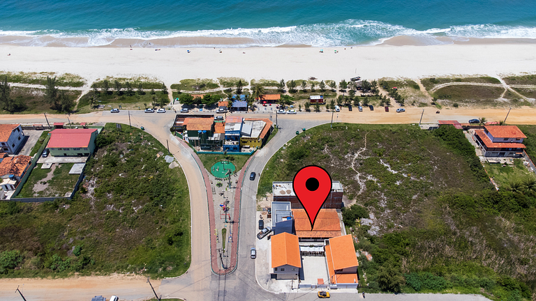 Loft 101 romântico com ar e praia em Vilatur, Saquarema