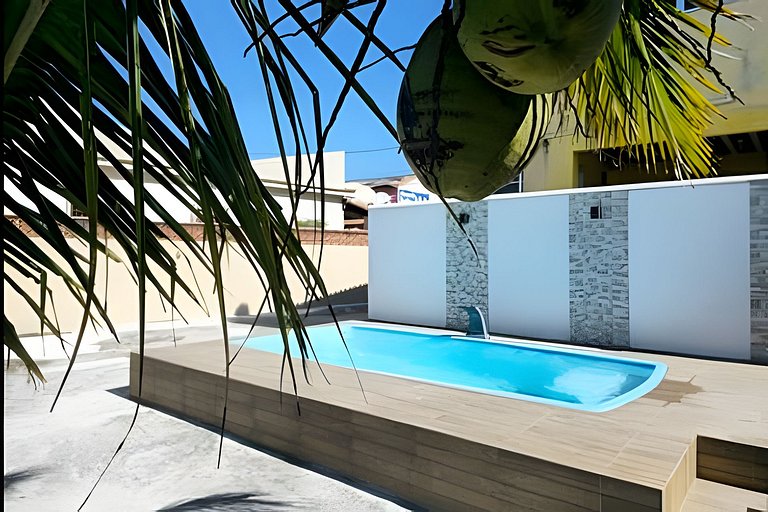 Casa 3 quartos com acesso à praia no Centro, Saquarema