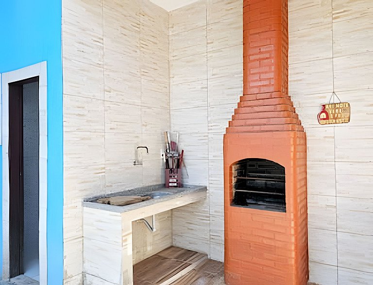 Casa 3 quartos com acesso à praia no Centro, Saquarema