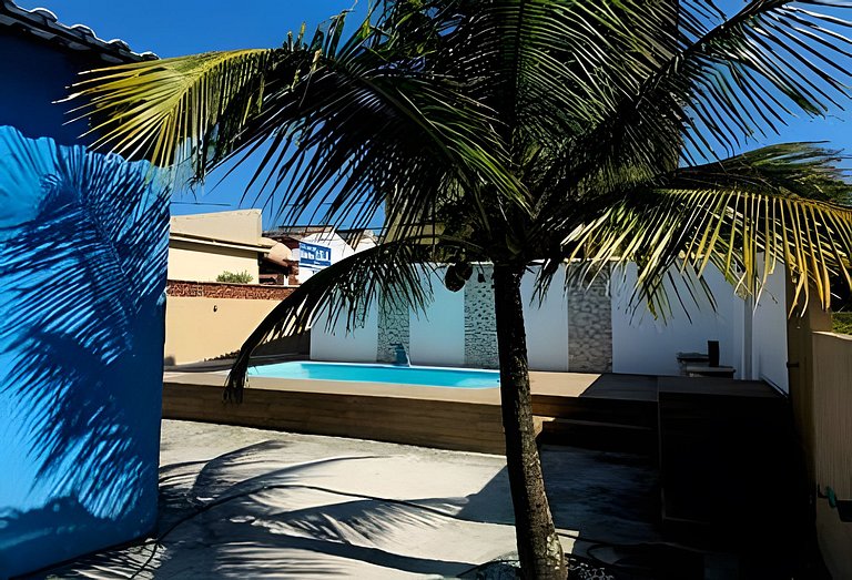 Casa 3 quartos com acesso à praia no Centro, Saquarema