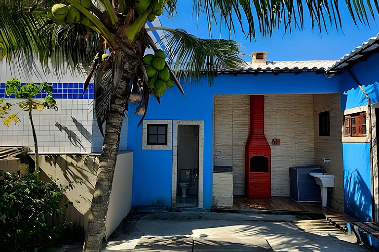 Casa 3 quartos com acesso à praia no Centro, Saquarema