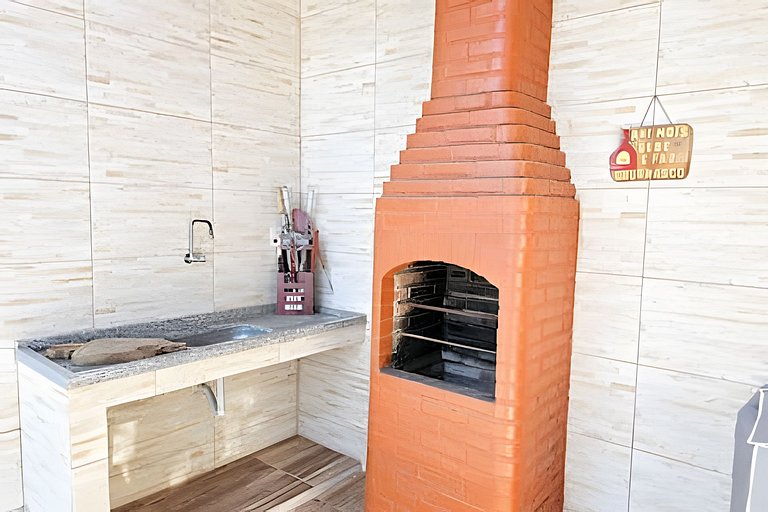 Casa 3 quartos com acesso à praia no Centro, Saquarema