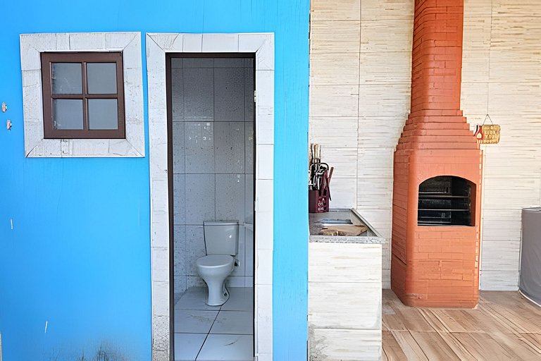 Casa 3 quartos com acesso à praia no Centro, Saquarema