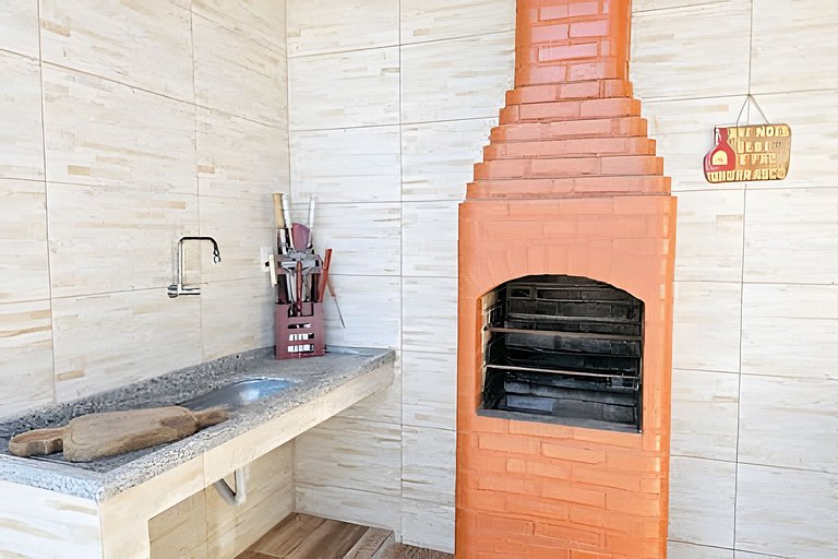 Casa 3 quartos com acesso à praia no Centro, Saquarema