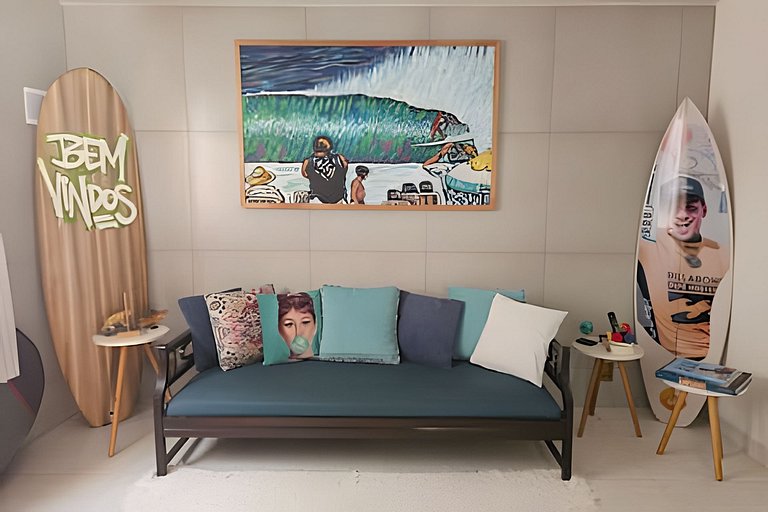 Casa 2 quartos com área gourmet e ar em Itaúna, Saquarema