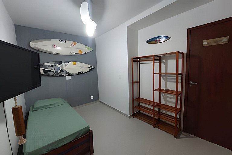 Casa 2 quartos com área gourmet e ar em Itaúna, Saquarema
