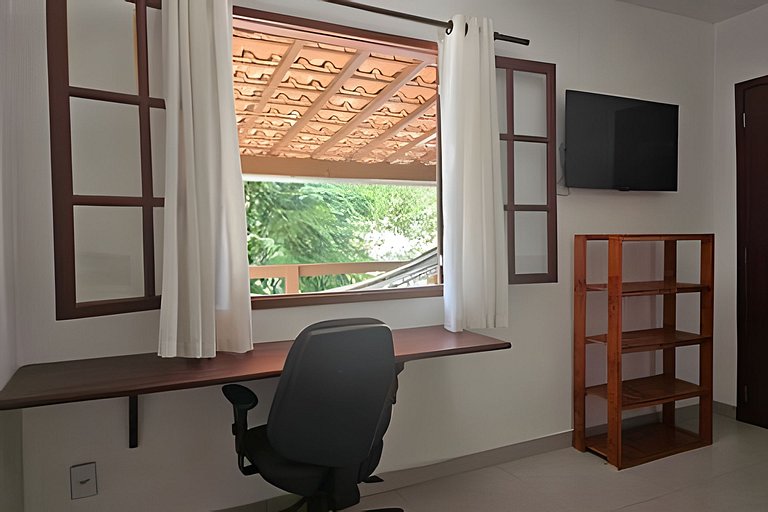 Casa 2 quartos com área gourmet e ar em Itaúna, Saquarema