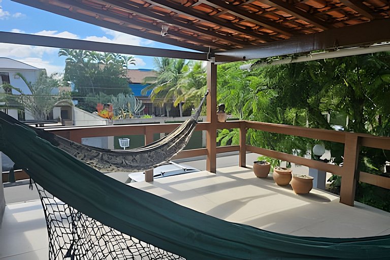 Casa 2 quartos com área gourmet e ar em Itaúna, Saquarema