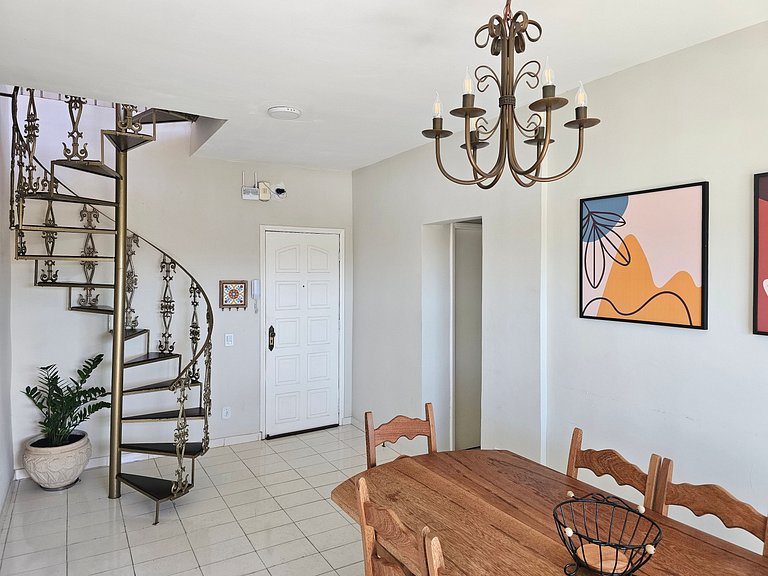 Cobertura Duplex - Acesso a Praia Top localizção