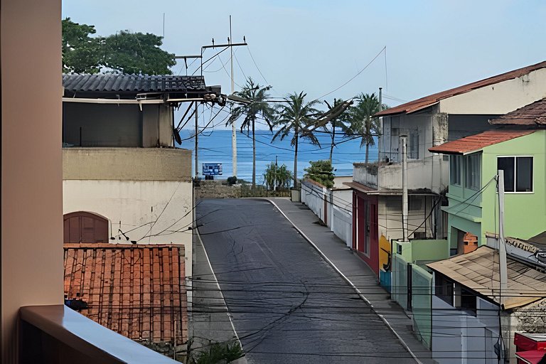No Pé da Igraja Praia da Vila Entre o mar e lagoa