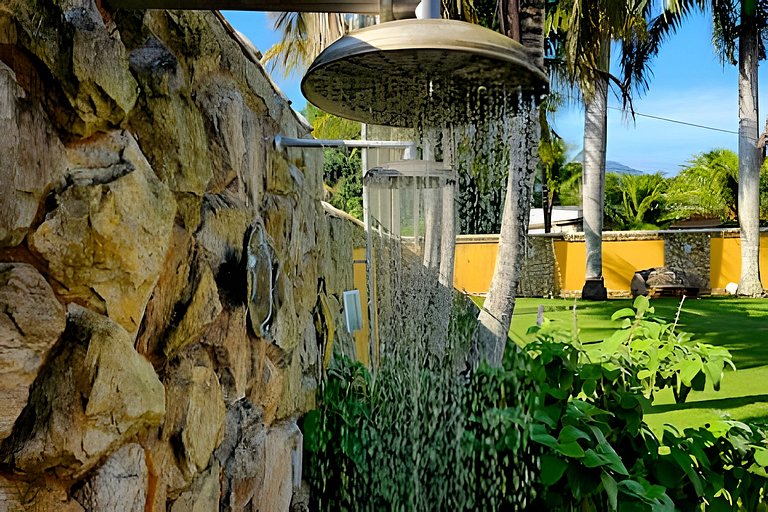 Casa 4 quartos com piscina para 16 em Ponta Negra, Maricá