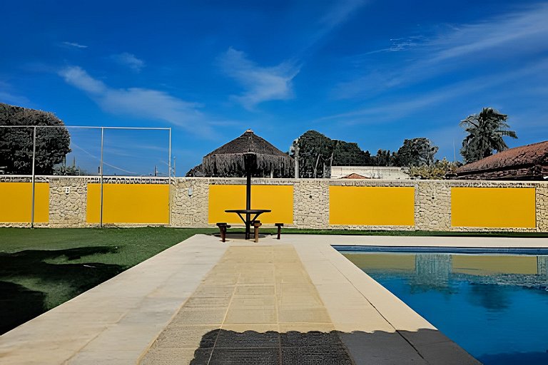 Casa 4 quartos com piscina para 16 em Ponta Negra, Maricá
