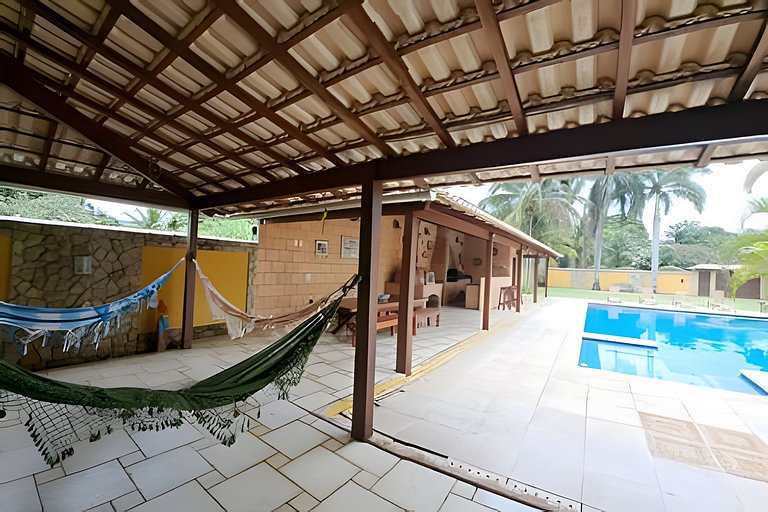 Casa 4 quartos com piscina para 16 em Ponta Negra, Maricá