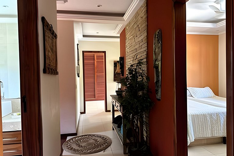 Casa 4 quartos com piscina para 16 em Ponta Negra, Maricá