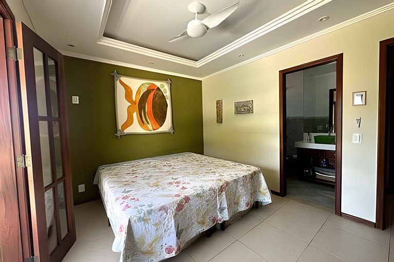 Casa 4 quartos com piscina para 16 em Ponta Negra, Maricá