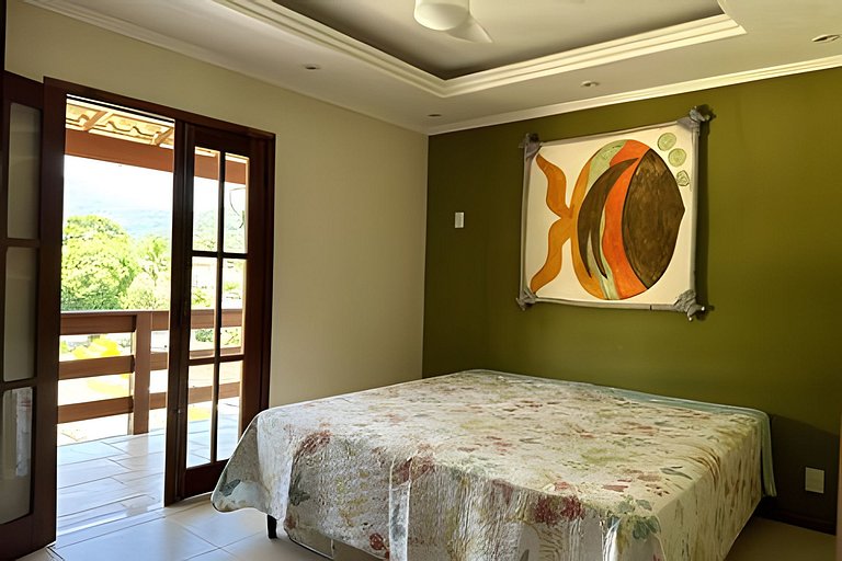 Casa 4 quartos com piscina para 16 em Ponta Negra, Maricá