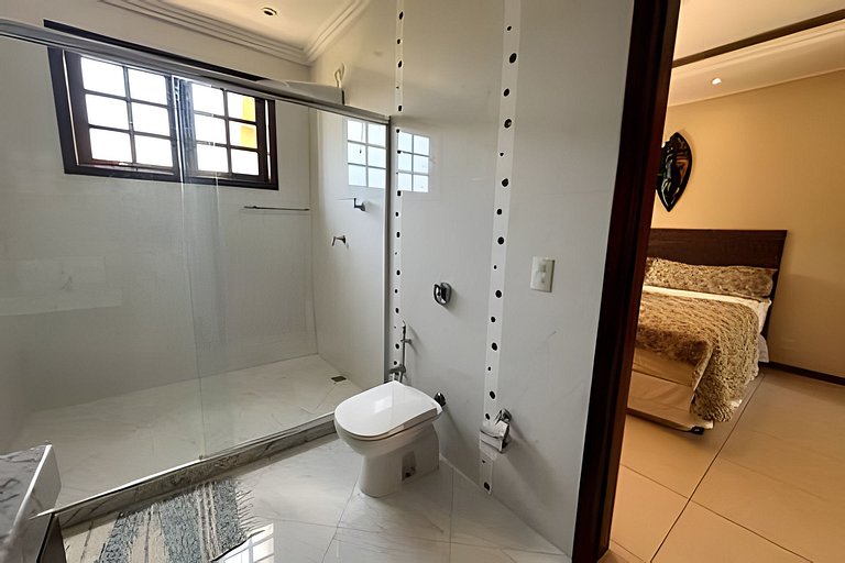 Casa 4 quartos com piscina para 16 em Ponta Negra, Maricá