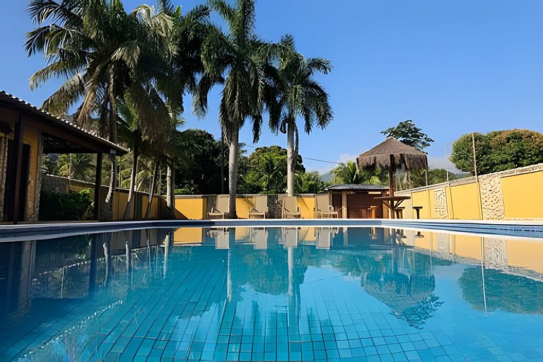 Casa 4 quartos com piscina para 16 em Ponta Negra, Maricá