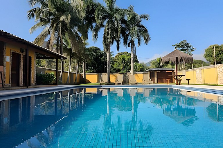 Casa 4 quartos com piscina para 16 em Ponta Negra, Maricá