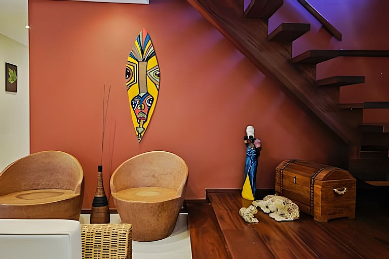 Casa 4 quartos com piscina para 16 em Ponta Negra, Maricá