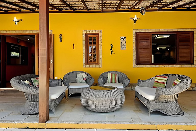 Casa 4 quartos com piscina para 16 em Ponta Negra, Maricá