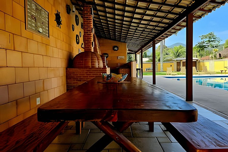 Casa 4 quartos com piscina para 16 em Ponta Negra, Maricá