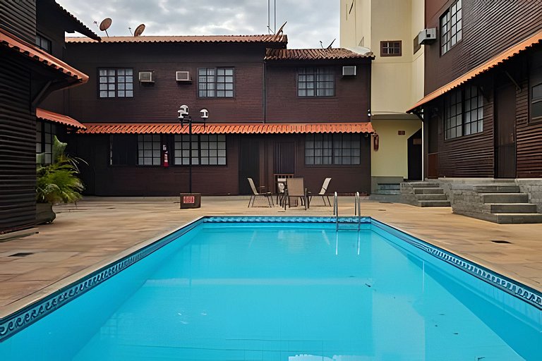 Casa com piscina e sauna em condomínio fechado em Saquarema