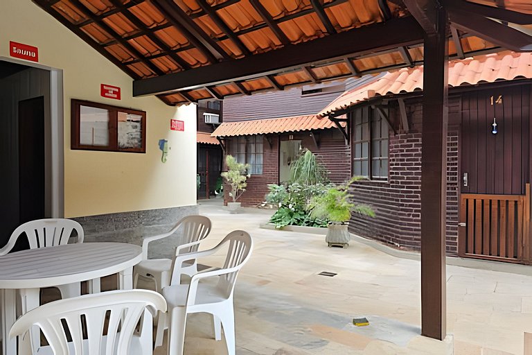 Piscina, Sauna, Ar-cond. e Praia