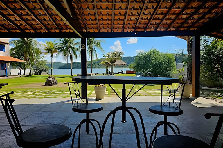 Casa 5 quartos à beira da lagoa no Boqueirão, Saquarema