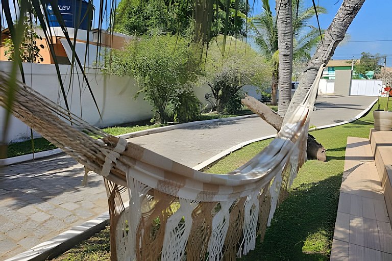 Conforto à beira da lagoa