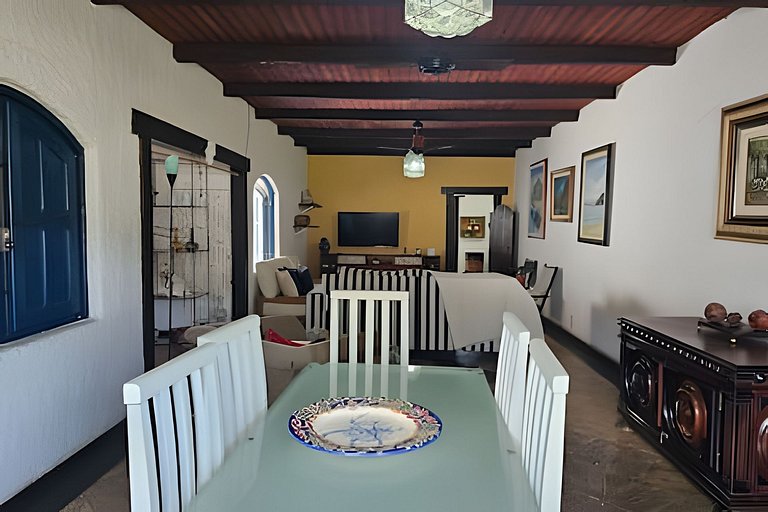 Casa 5 quartos à beira da lagoa no Boqueirão, Saquarema