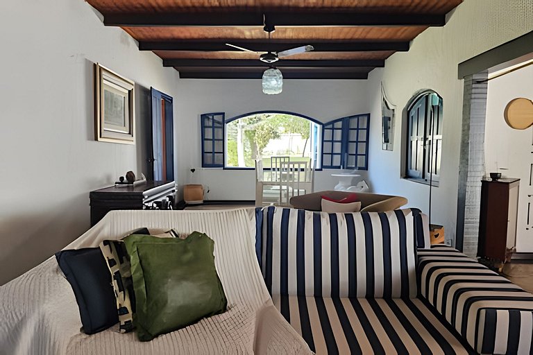 Casa 5 quartos à beira da lagoa no Boqueirão, Saquarema