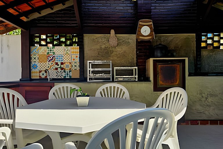 Casa 5 quartos à beira da lagoa no Boqueirão, Saquarema