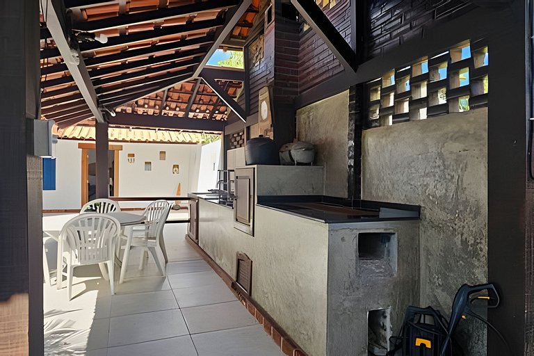 Casa 5 quartos à beira da lagoa no Boqueirão, Saquarema