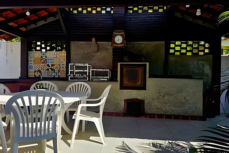 Casa 5 quartos à beira da lagoa no Boqueirão, Saquarema