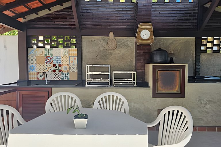 Casa 5 quartos à beira da lagoa no Boqueirão, Saquarema