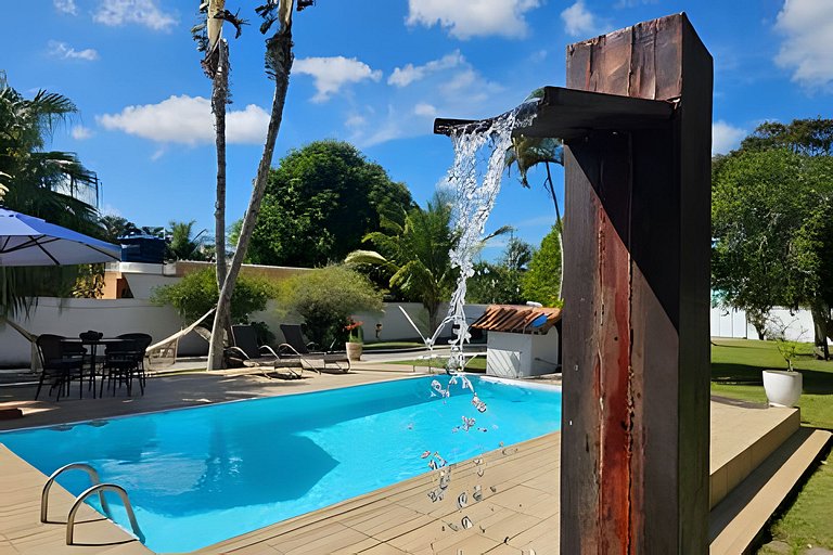 Casa 5 quartos à beira da lagoa no Boqueirão, Saquarema