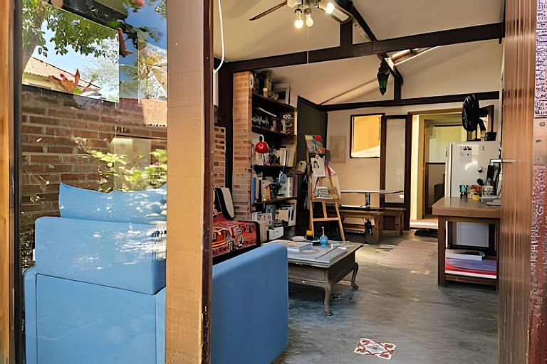 Refúgio Artístico Ar-Condicionado ao Lado da WSL