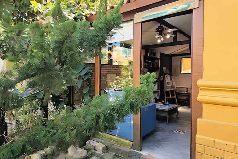 Refúgio Artístico Ar-Condicionado ao Lado da WSL