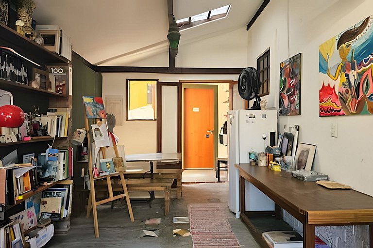 Refúgio Artístico Ar-Condicionado ao Lado da WSL