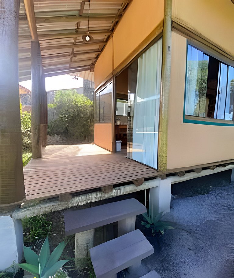 Bangalô para 3 perto da praia em Vilatur, Saquarema