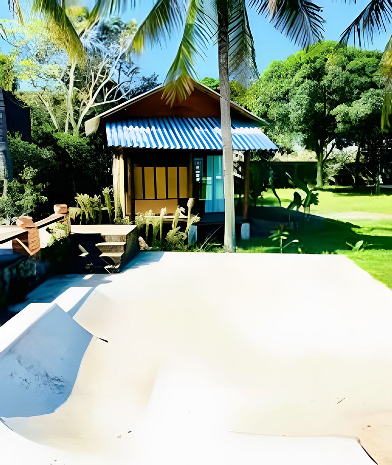 Bangalô para 3 perto da praia em Vilatur, Saquarema