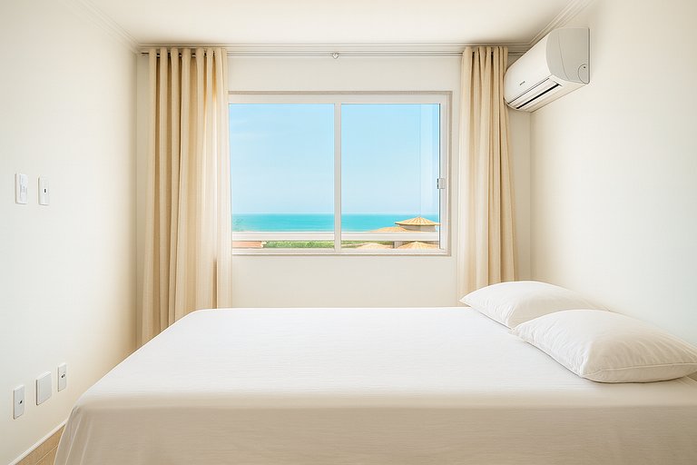 Vista Espetacular para Mar de Itaúna e WSL com Ar